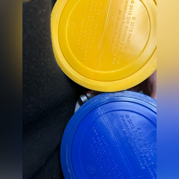 2012 Hasbro Transformers Bumble Bee & Optimus Prime Thermos Sip Mug Cup - Picture 12 of 12